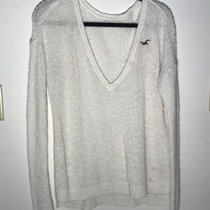 White Hollister Sweater